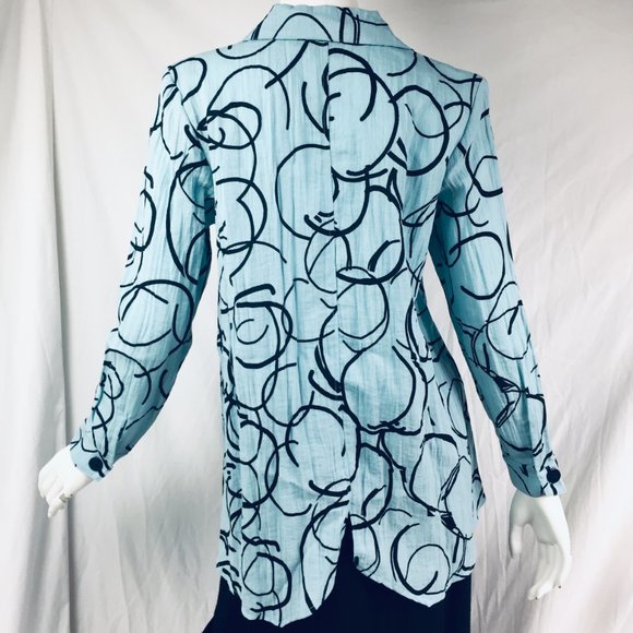 Habitat Tunic Swing Shirt Aqua - Picture 4 of 8